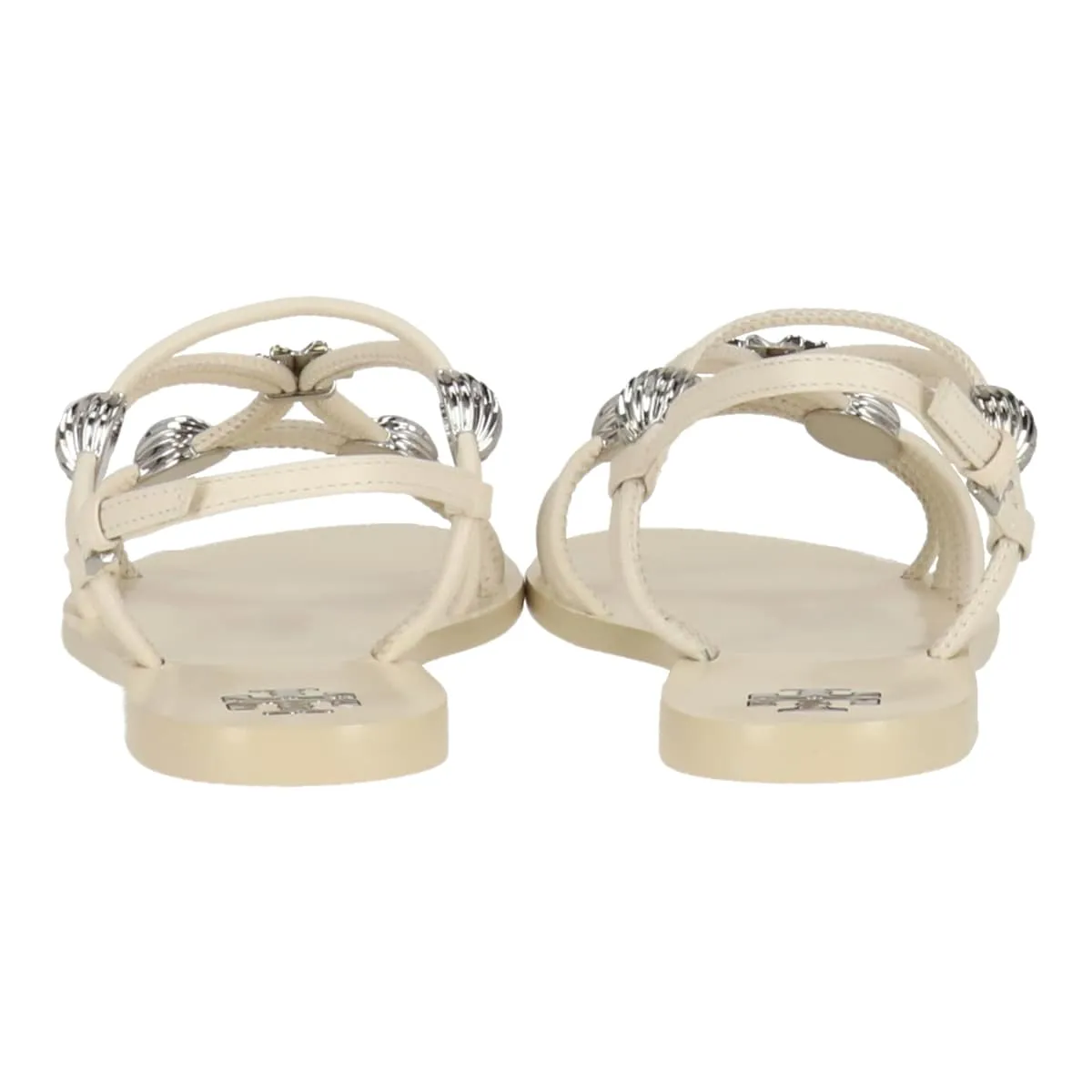 Tory Burch Womens White Flat sold by Zulily product image thumbnail 3