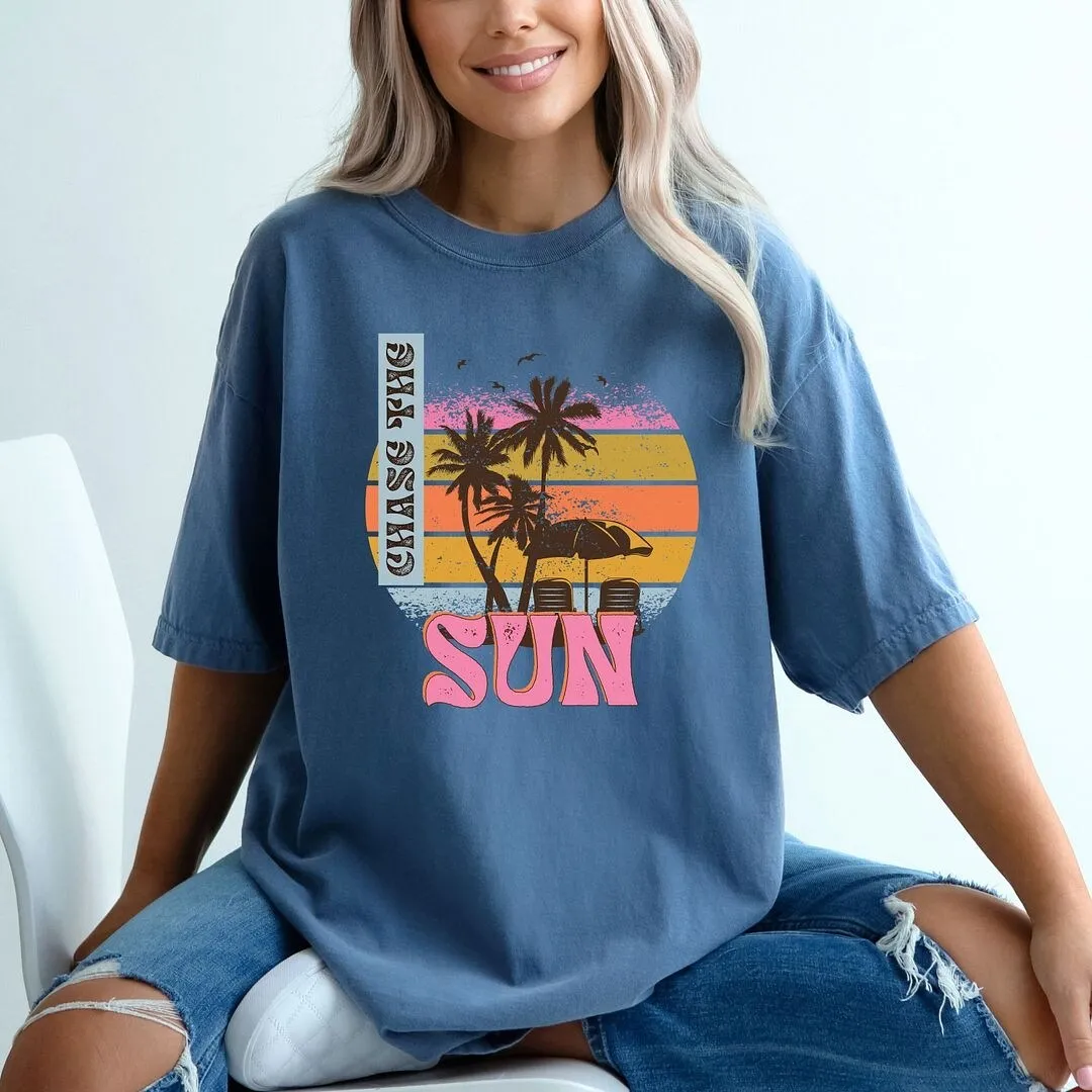 Chase The Sun Vintage Garment Dyed Tee sold by Zulily product image thumbnail 3