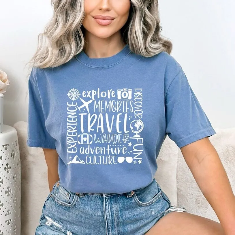 Travel Subway Garment Dyed Tee sold by Zulily product image thumbnail 4
