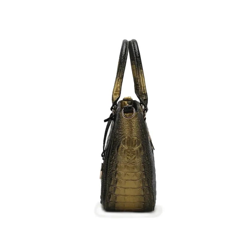 Aphelia False Croc-Embossed Handbag sold by Zulily