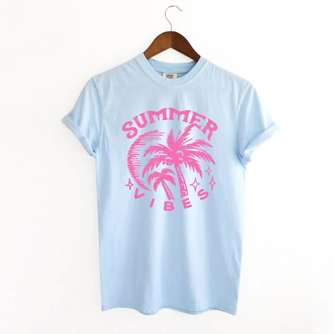 Summer Vibes Distressed Garment Dyed Tee sold by Zulily product image thumbnail 4