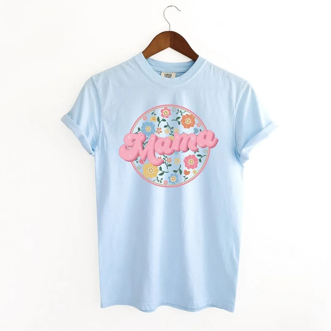 Mama Flowers Circle Garment Dyed Tee sold by Zulily product image thumbnail 3