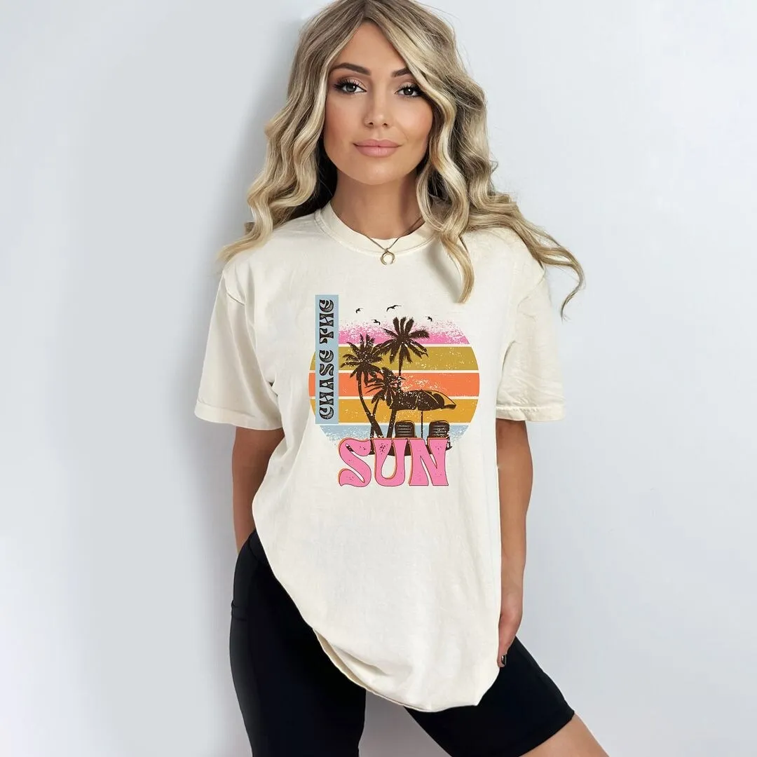 Chase The Sun Vintage Garment Dyed Tee sold by Zulily product image thumbnail 4