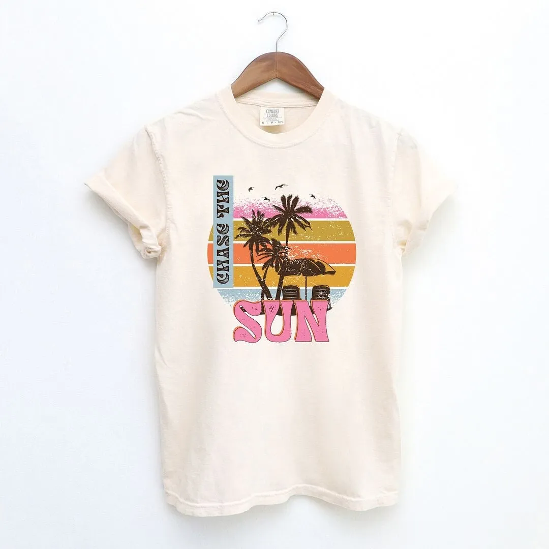 Chase The Sun Vintage Garment Dyed Tee sold by Zulily