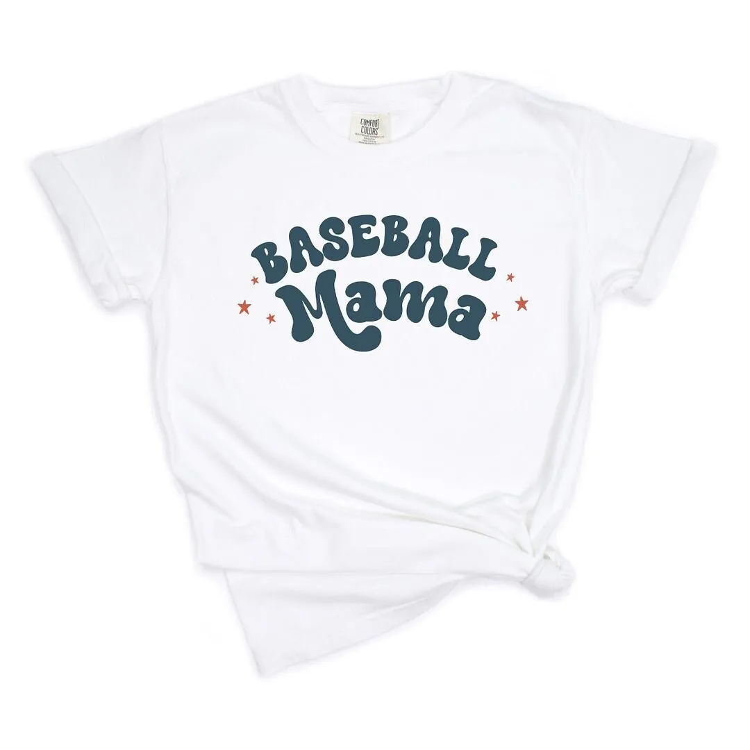 Baseball Mama Stars Garment Dyed Tee sold by Zulily product image thumbnail 2