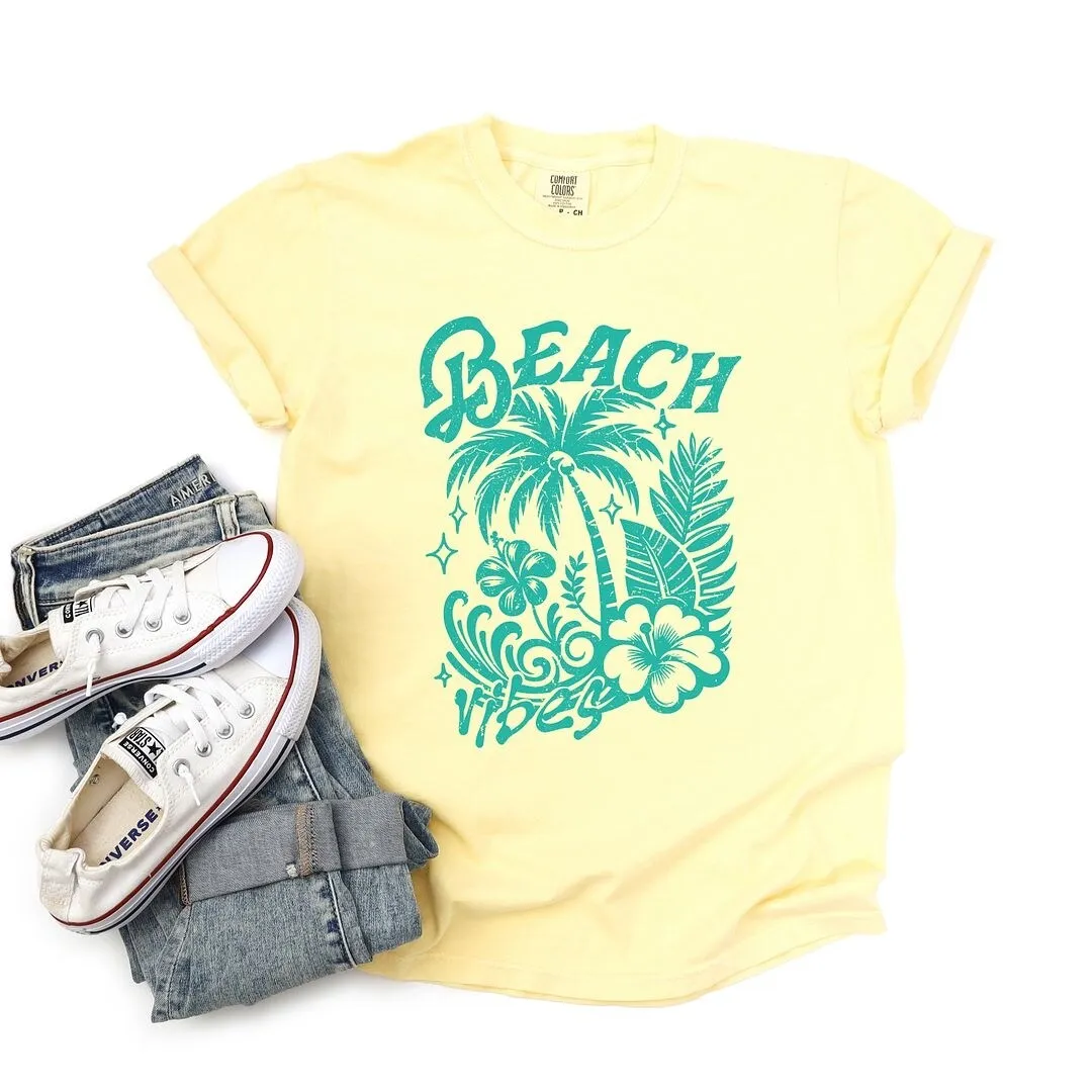 Beach Vibes Distressed Garment Dyed Tee sold by Zulily product image thumbnail 5