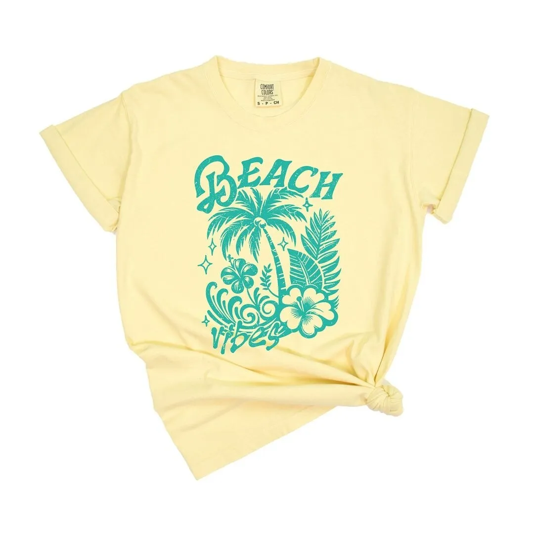 Beach Vibes Distressed Garment Dyed Tee sold by Zulily product image thumbnail 3