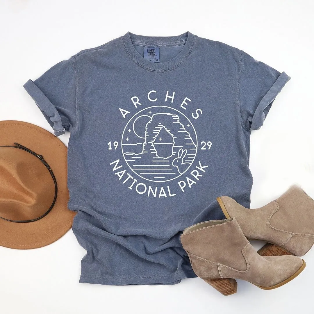 Arches National Park Garment Dyed Tee sold by Zulily product image thumbnail 2