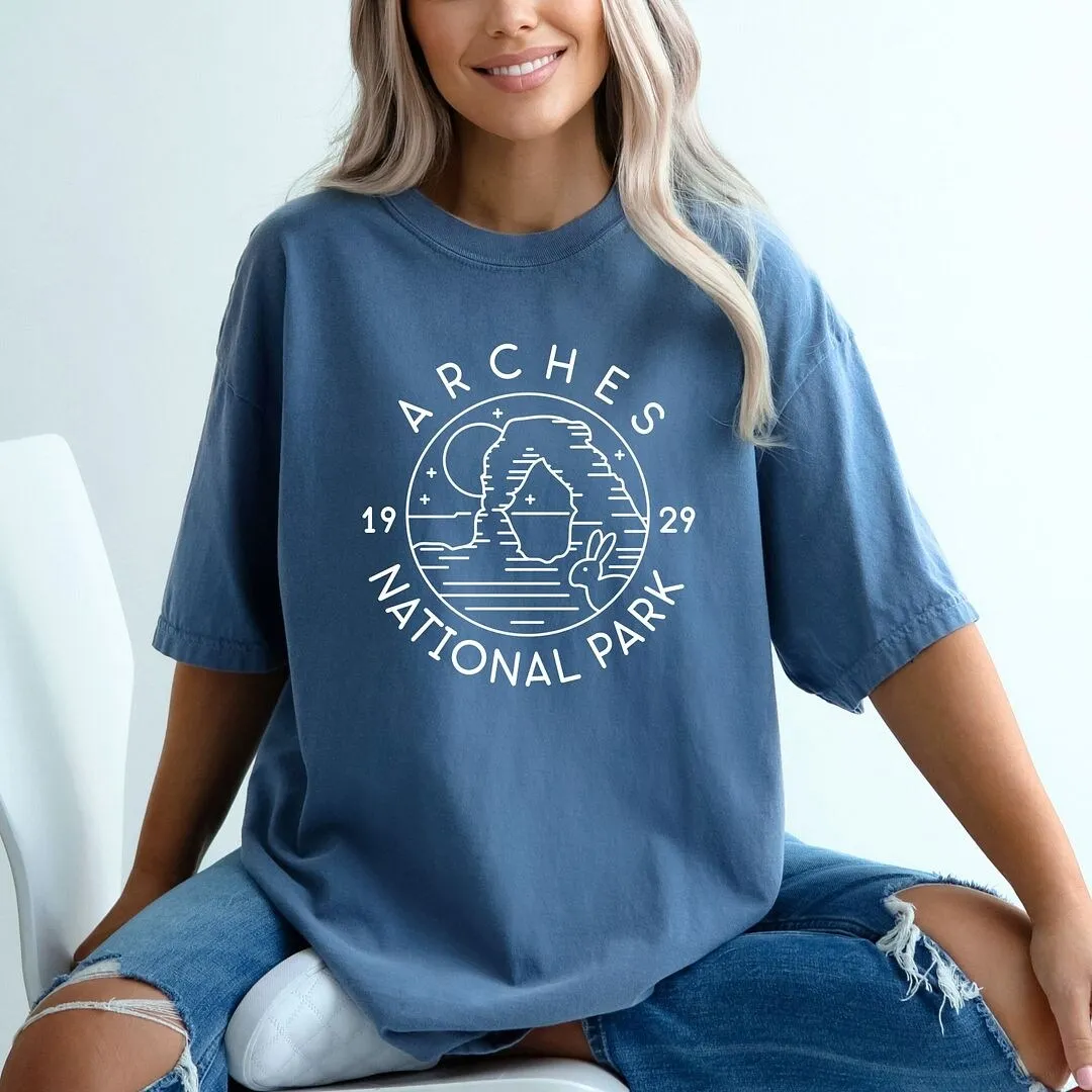 Arches National Park Garment Dyed Tee sold by Zulily product image thumbnail 4