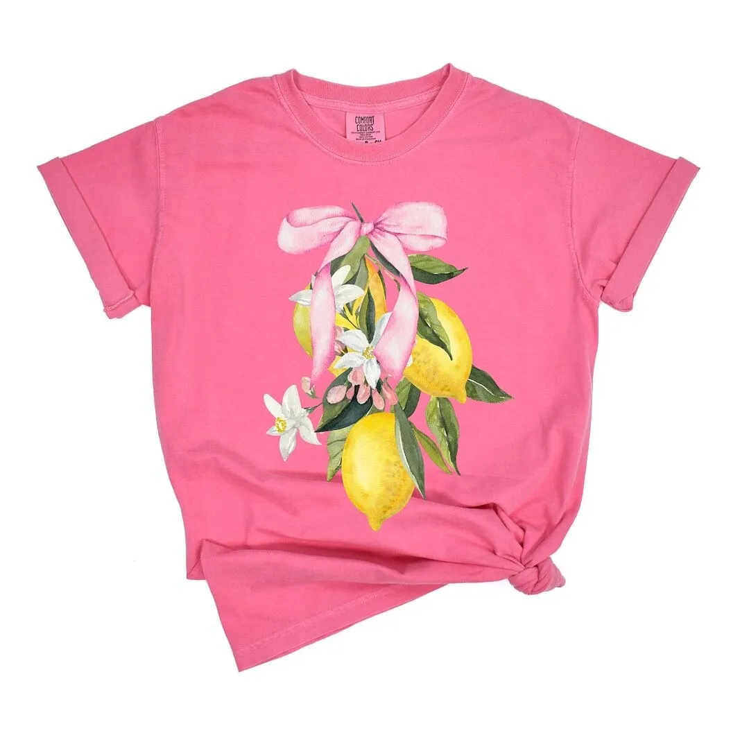 Coquette Lemon Bundle Garment Dyed Tee sold by Zulily