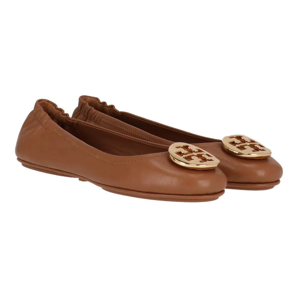 Tory Burch Womens Brown Flat sold by Zulily