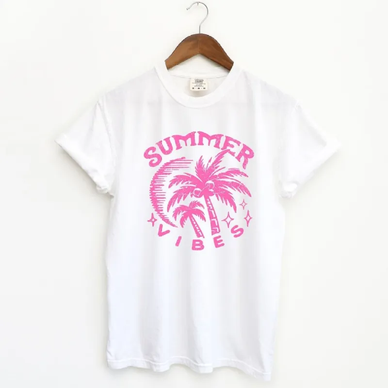 Summer Vibes Distressed Garment Dyed Tee sold by Zulily