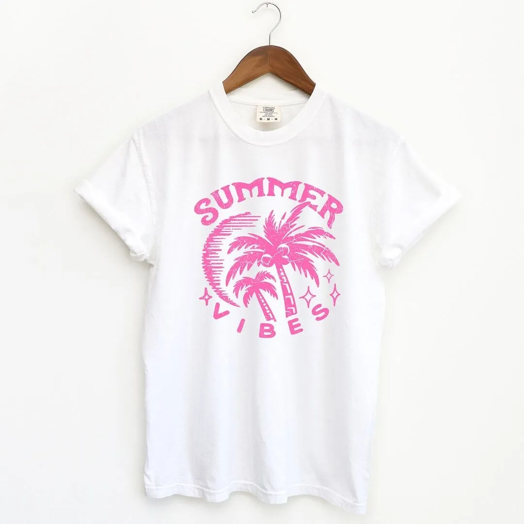 Summer Vibes Distressed Garment Dyed Tee sold by Zulily