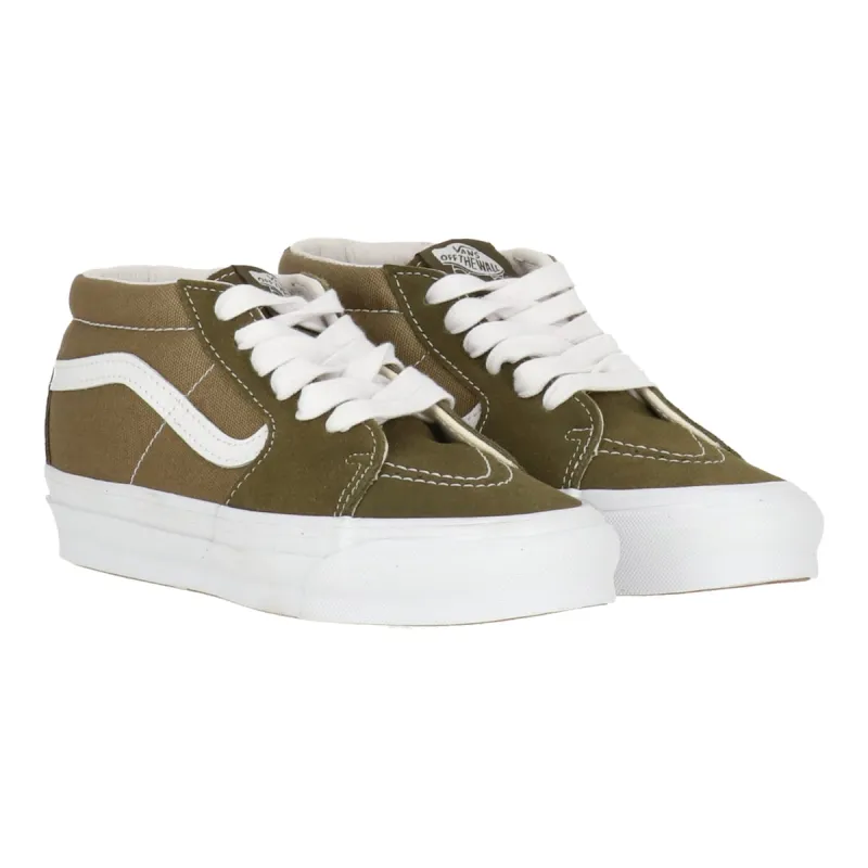 Vans Mens Green/White Sneaker sold by Zulily