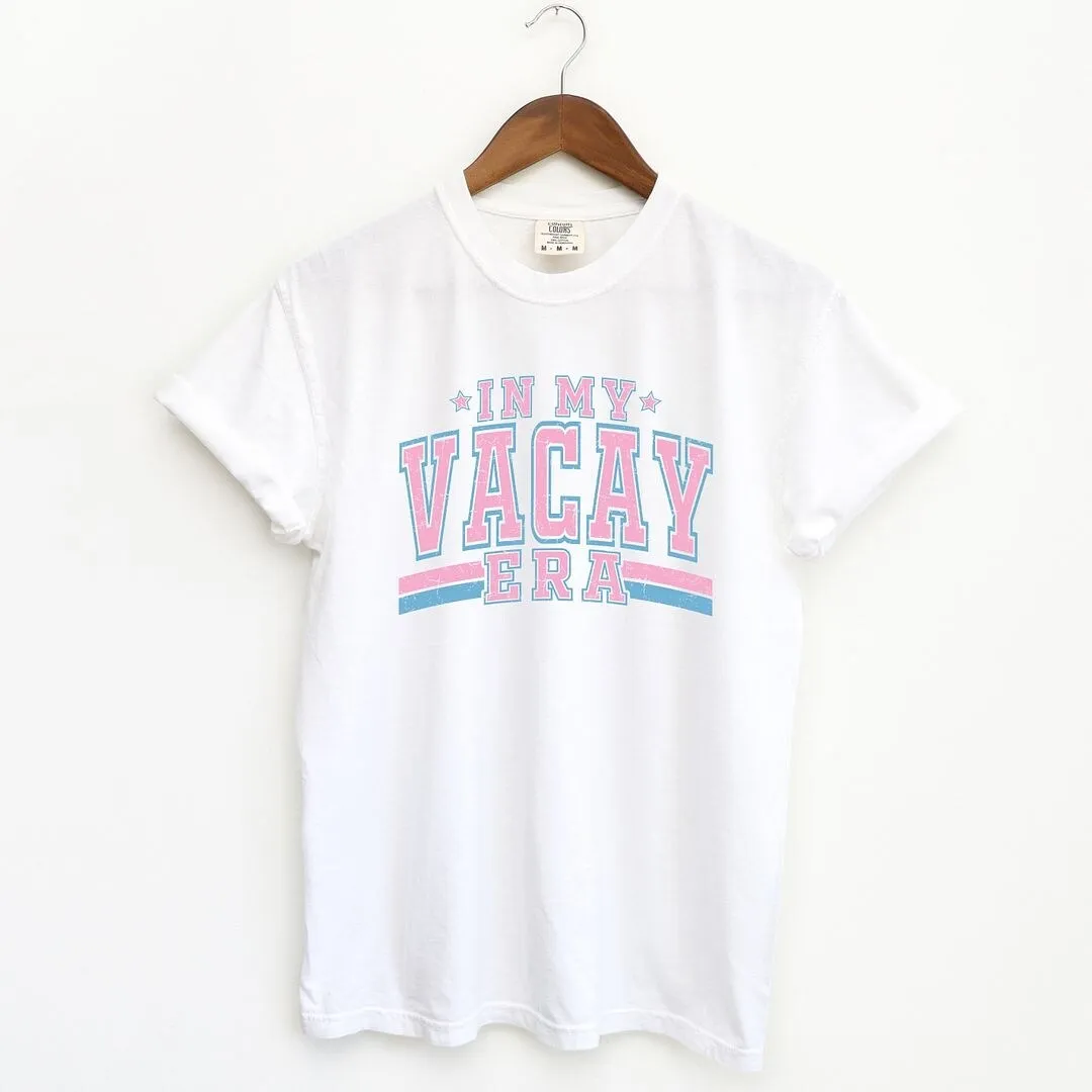 In My Vacay Era Garment Dyed Tee sold by Zulily product image thumbnail 4