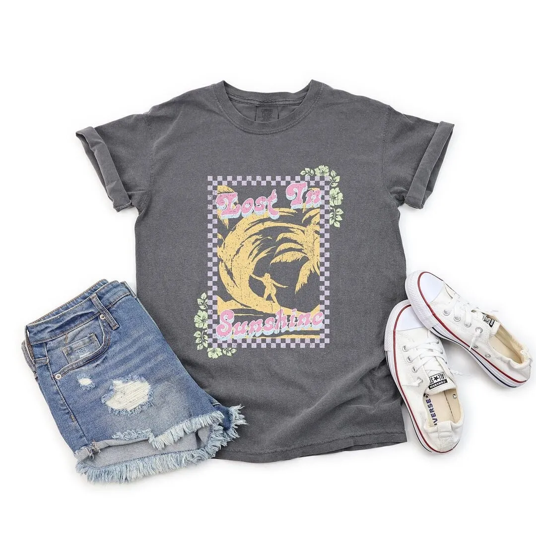 Lost In Sunshine Garment Dyed Tee sold by Zulily product image thumbnail 2