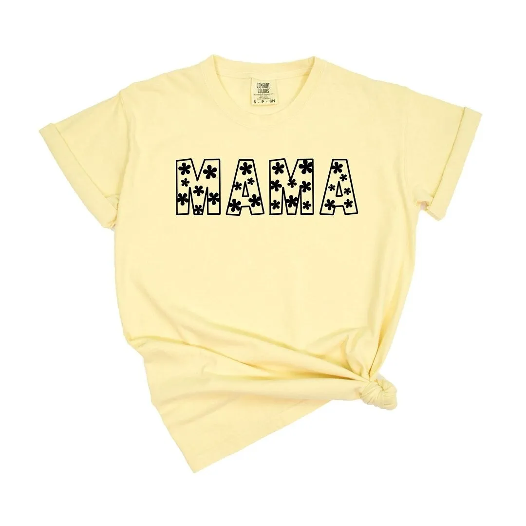 Flower Mama Bold Garment Dyed Tee sold by Zulily product image thumbnail 3