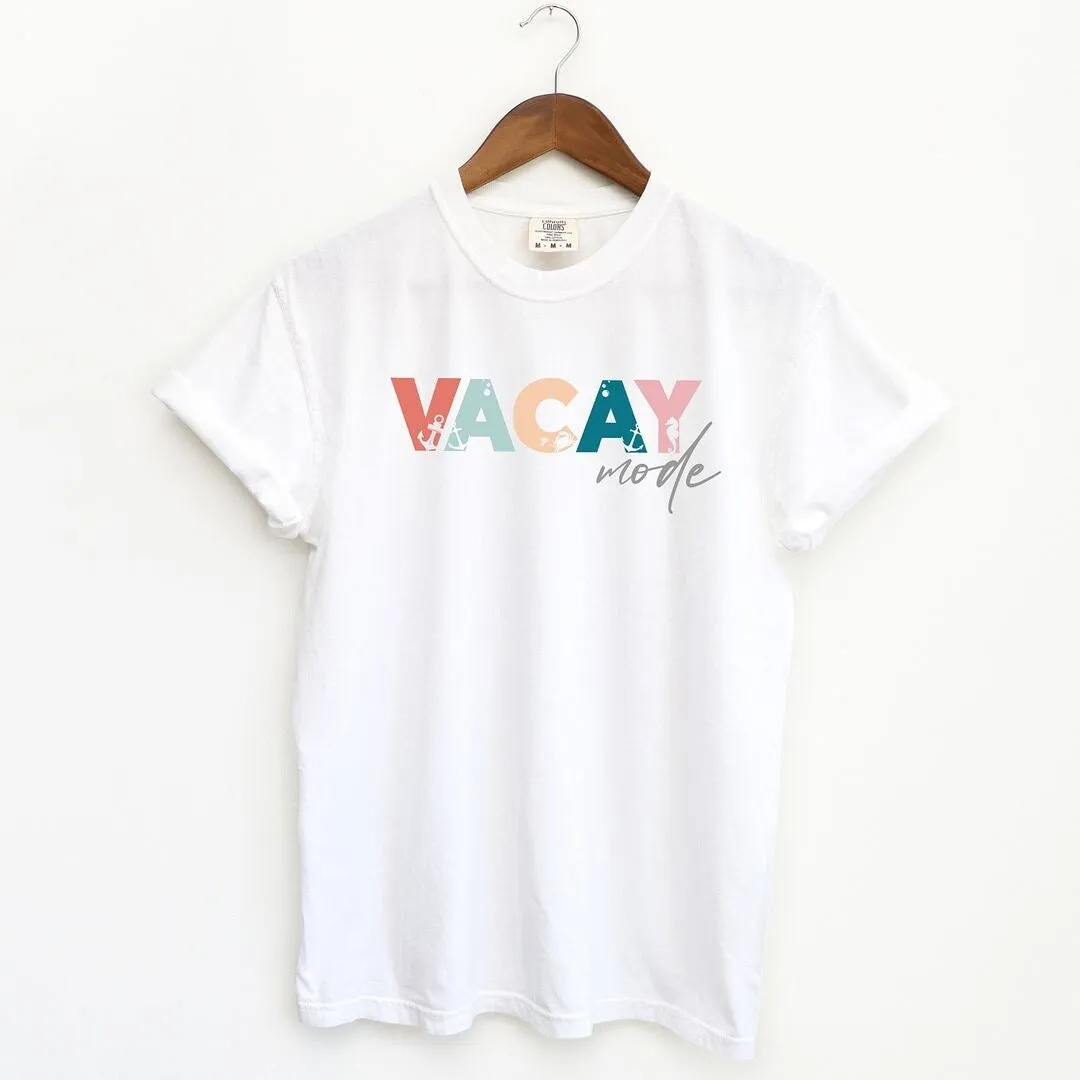 Vacay Mode Colorful Garment Dyed Tee sold by Zulily