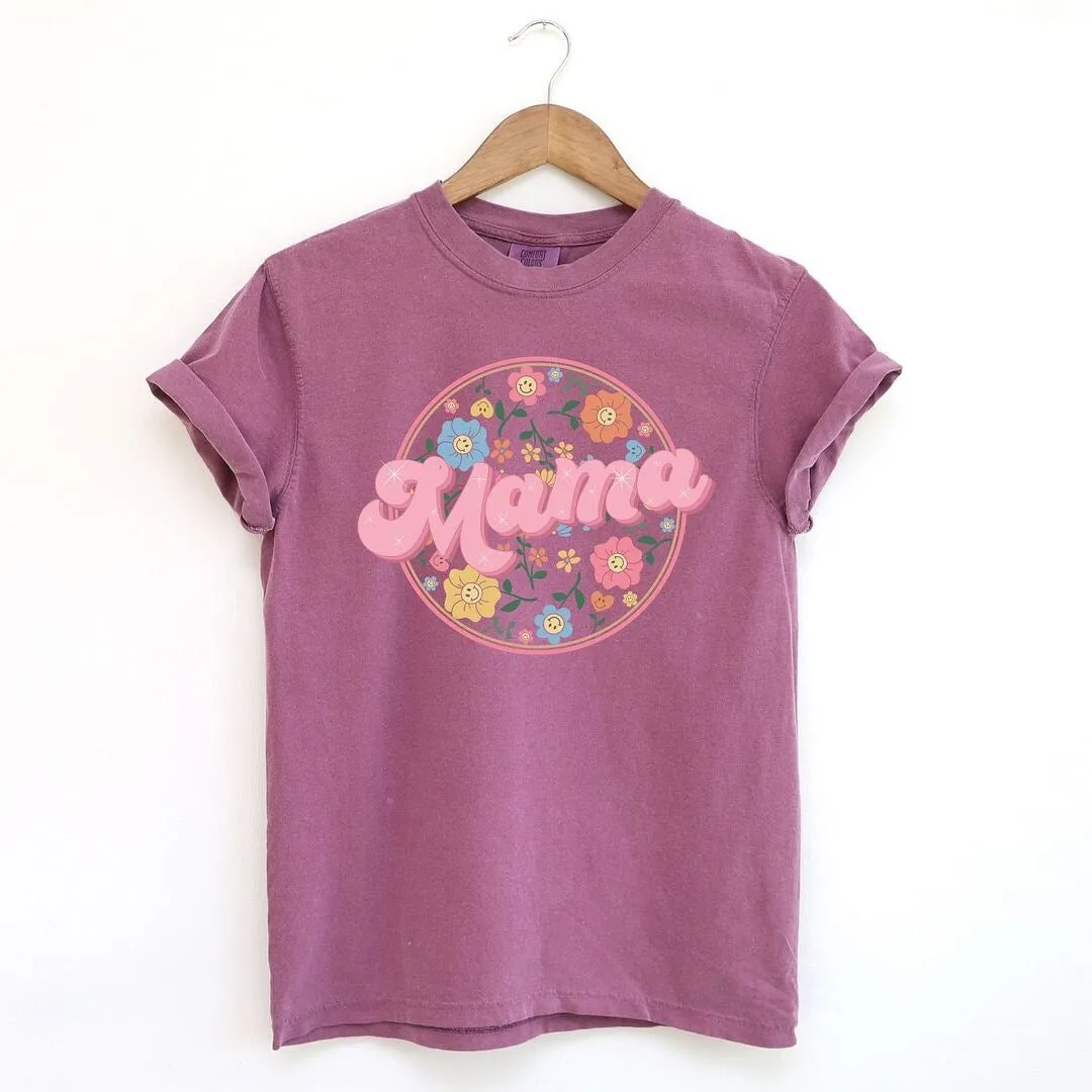 Mama Flowers Circle Garment Dyed Tee sold by Zulily product image thumbnail 5