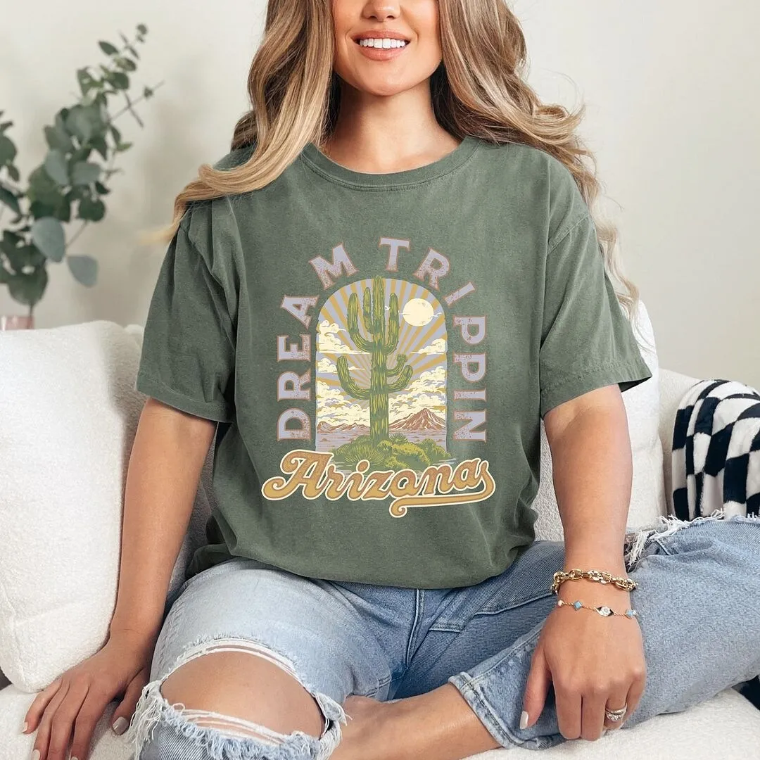 Dream Trippin Arizona Garment Dyed Tee sold by Zulily product image thumbnail 2