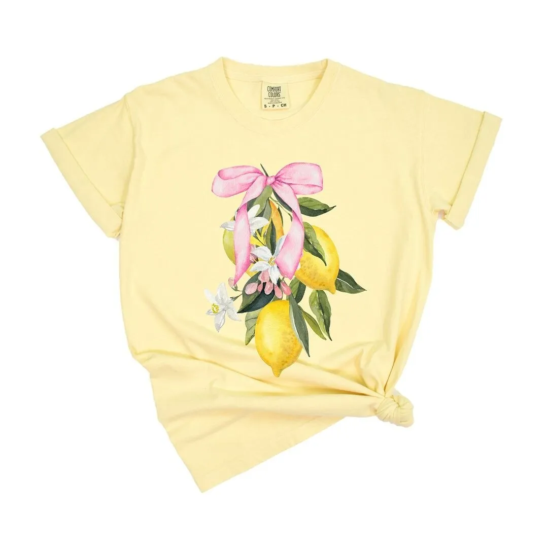 Coquette Lemon Bundle Garment Dyed Tee sold by Zulily