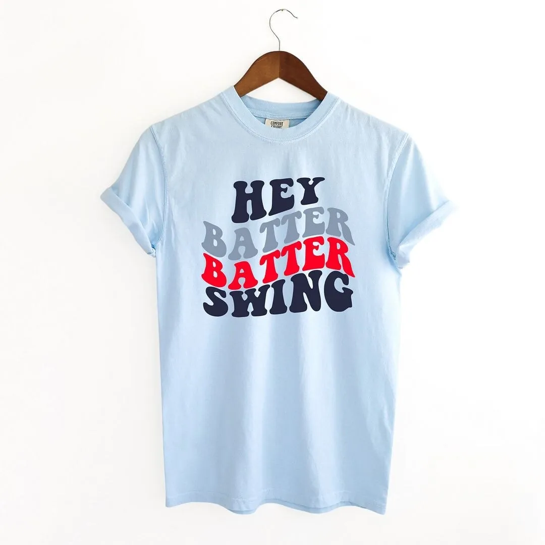 Batter Batter Swing Stacked Garment Dyed Tee sold by Zulily product image thumbnail 4