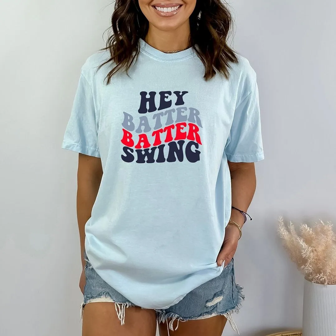 Batter Batter Swing Stacked Garment Dyed Tee sold by Zulily product image thumbnail 3