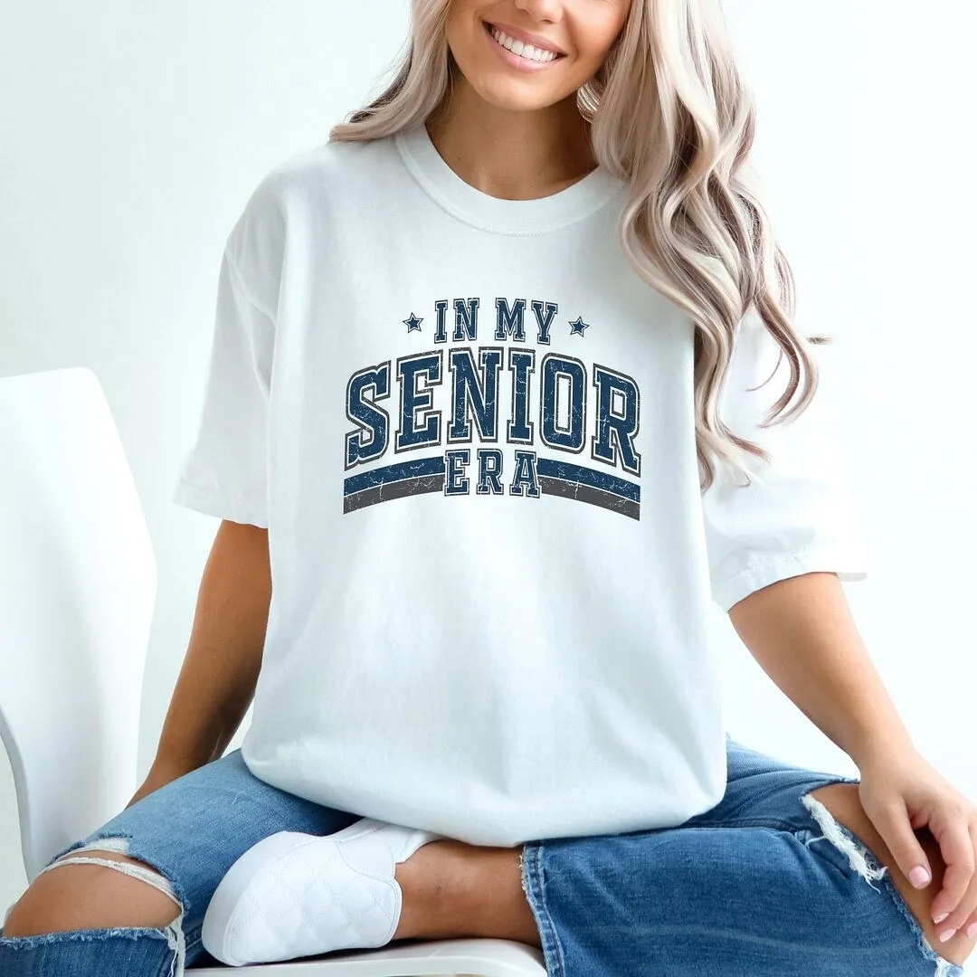 In My Senior Era Garment Dyed Tee sold by Zulily product image thumbnail 4