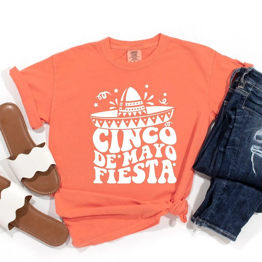 Cinco De Mayo Fiesta Garment Dyed Tee sold by Zulily product image thumbnail 3