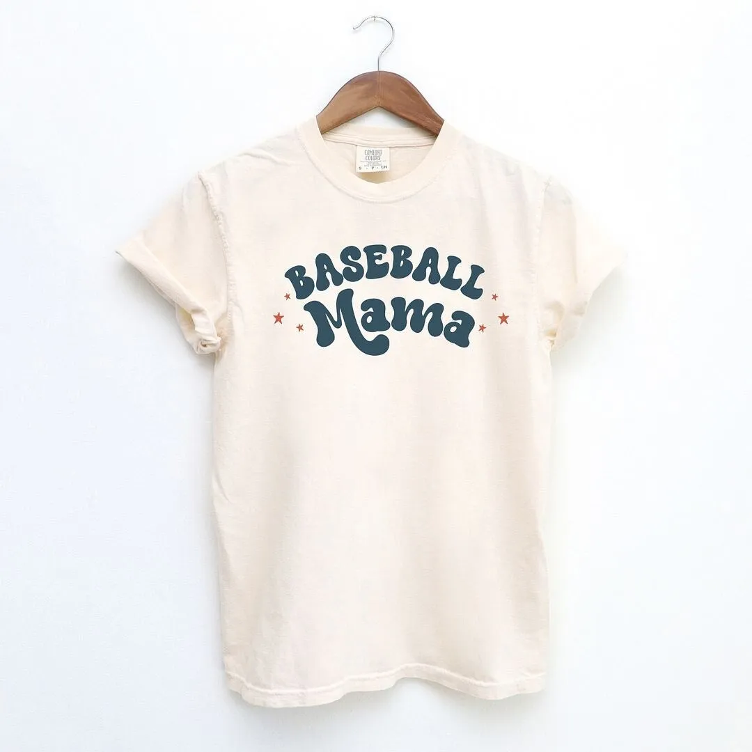 Baseball Mama Stars Garment Dyed Tee sold by Zulily product image thumbnail 2