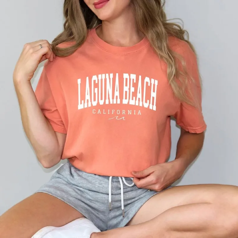 Laguna Beach Bold Garment Dyed Tee sold by Zulily