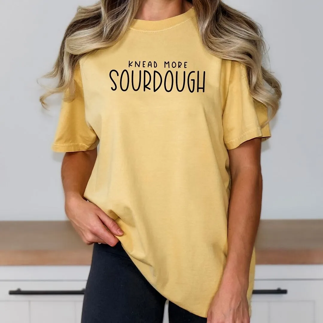 Knead More Sourdough Garment Dyed Tee sold by Zulily product image thumbnail 2