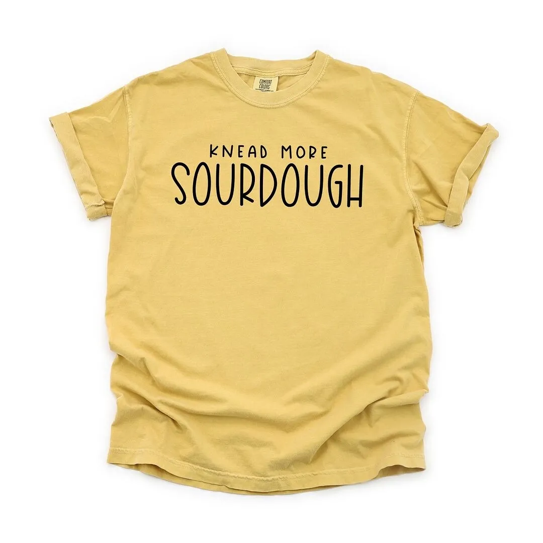 Knead More Sourdough Garment Dyed Tee sold by Zulily product image thumbnail 3