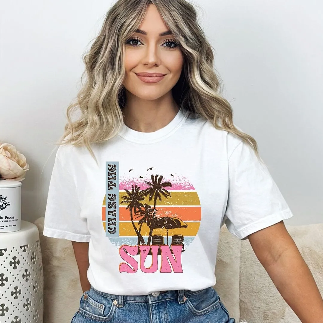 Chase The Sun Vintage Garment Dyed Tee sold by Zulily product image thumbnail 4