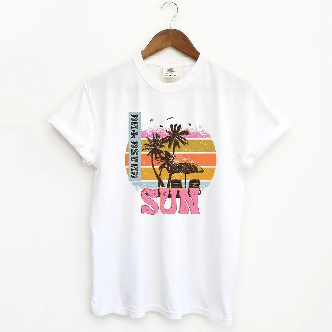 Chase The Sun Vintage Garment Dyed Tee sold by Zulily product image thumbnail 3