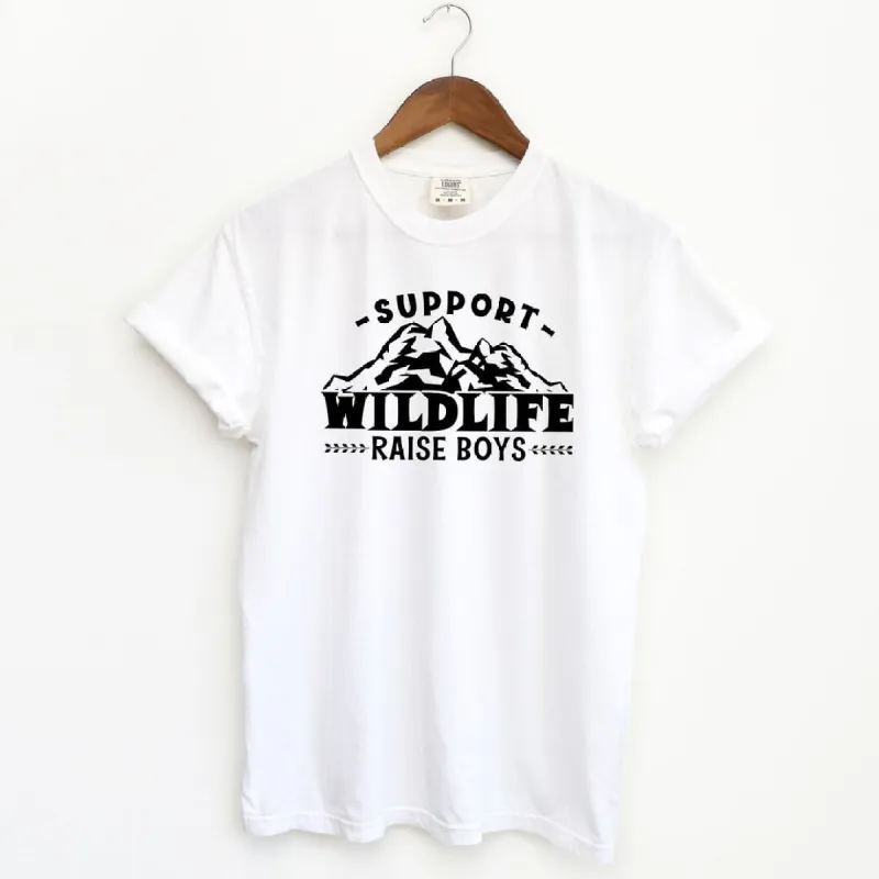 Support Wildlife Raise Boys Garment Dyed Tee made by Zulily