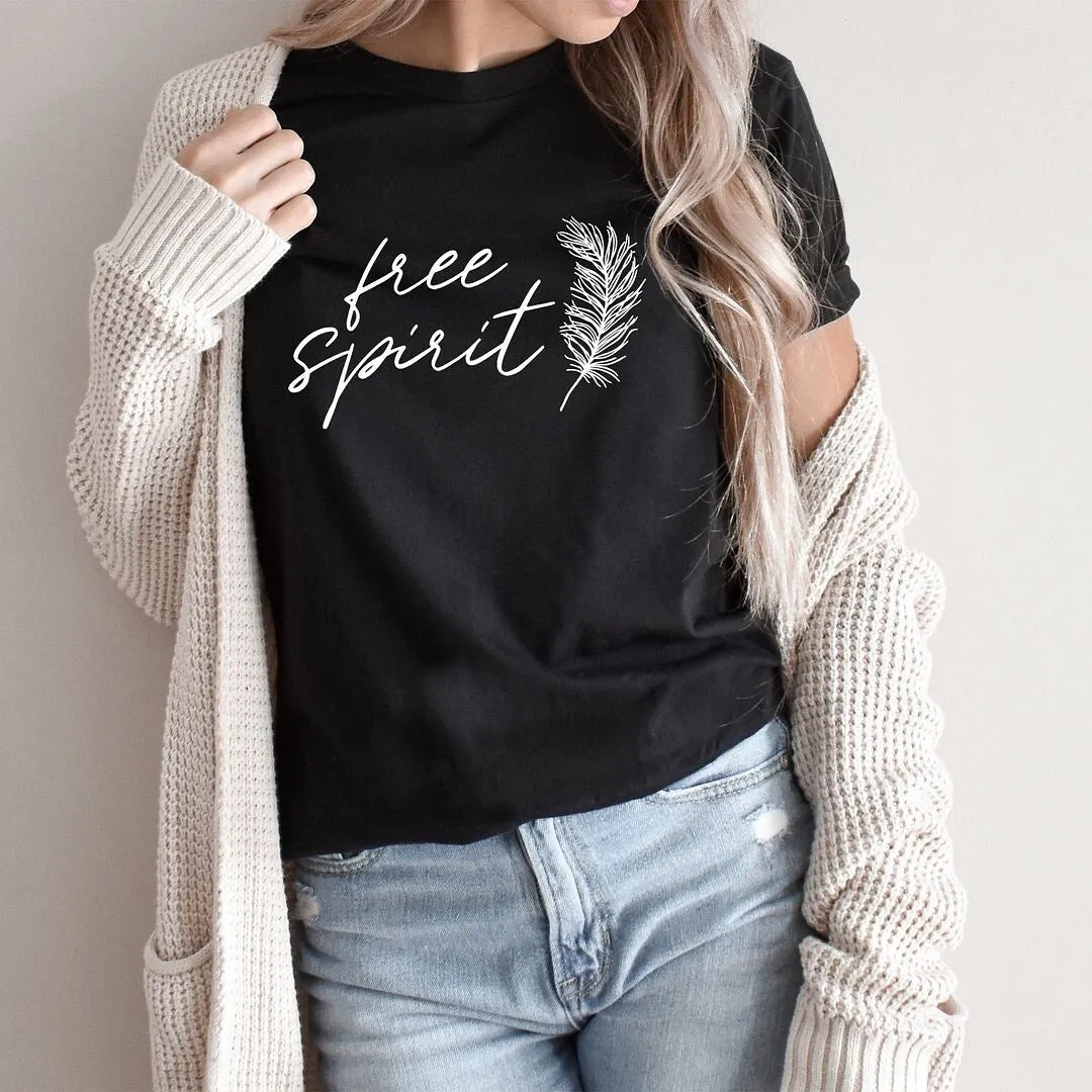Free Spirit Short Sleeve Crewnneck Tee sold by Zulily product image thumbnail 2