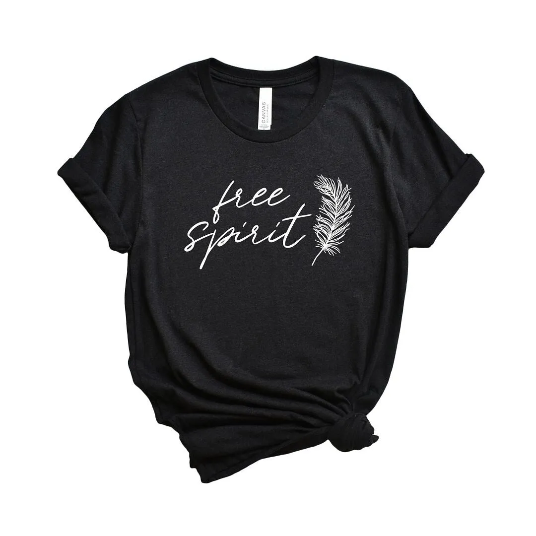 Free Spirit Short Sleeve Crewnneck Tee sold by Zulily product image thumbnail 5