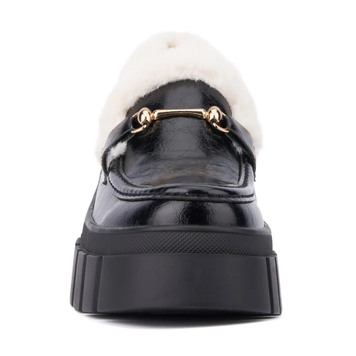 New York & Company Women's Seraphina 2- Cozy Chunky Lug Sole Loafers Loafer Casual Shoe sold by Zulily product image thumbnail 4