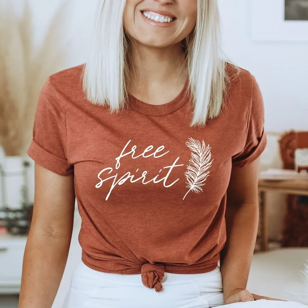 Free Spirit Short Sleeve Crewnneck Tee sold by Zulily product image thumbnail 2