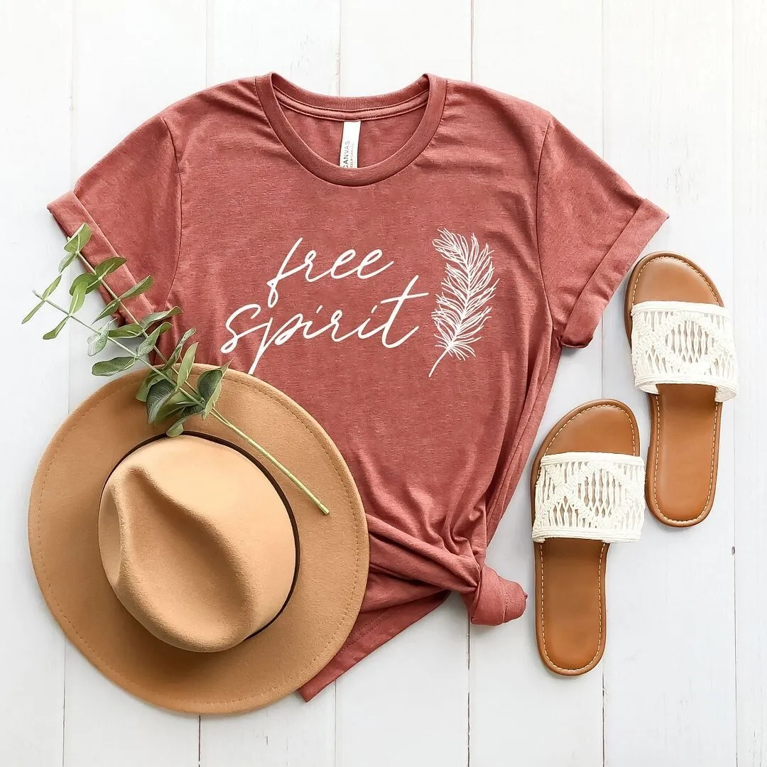 Free Spirit Short Sleeve Crewnneck Tee sold by Zulily product image thumbnail 4