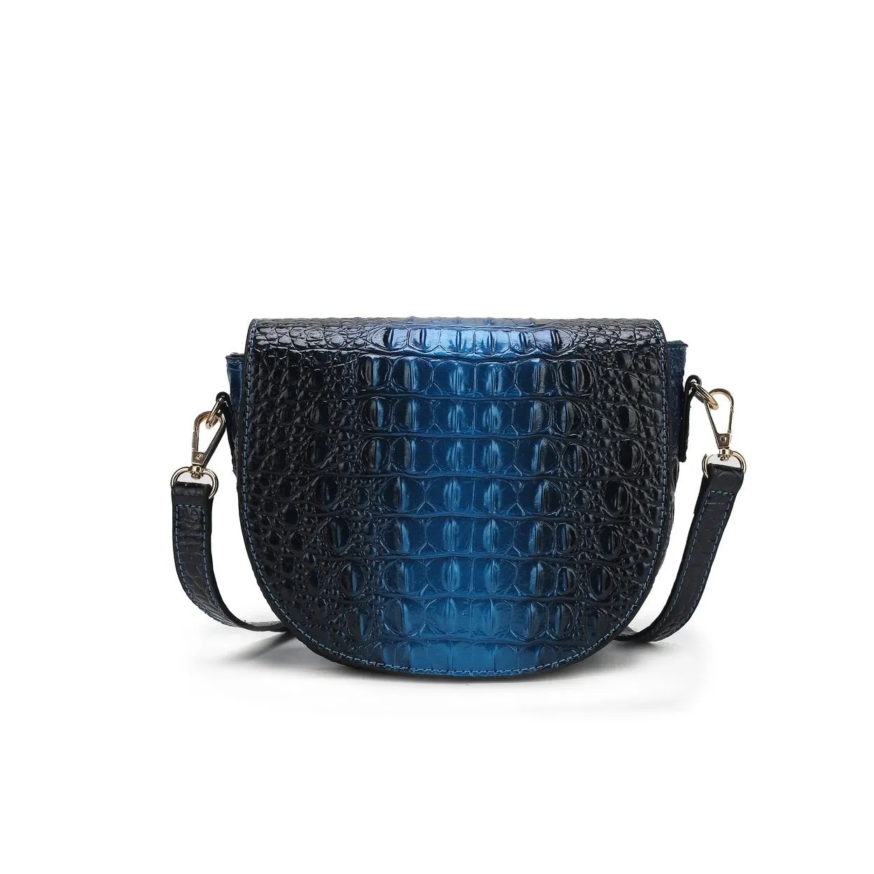 Amalia False Croc-Embossed Crossbody Bag sold by Zulily product image thumbnail 4