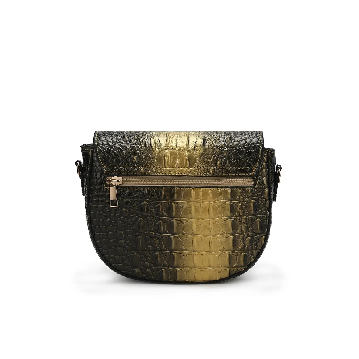 Amalia False Croc-Embossed Crossbody Bag sold by Zulily