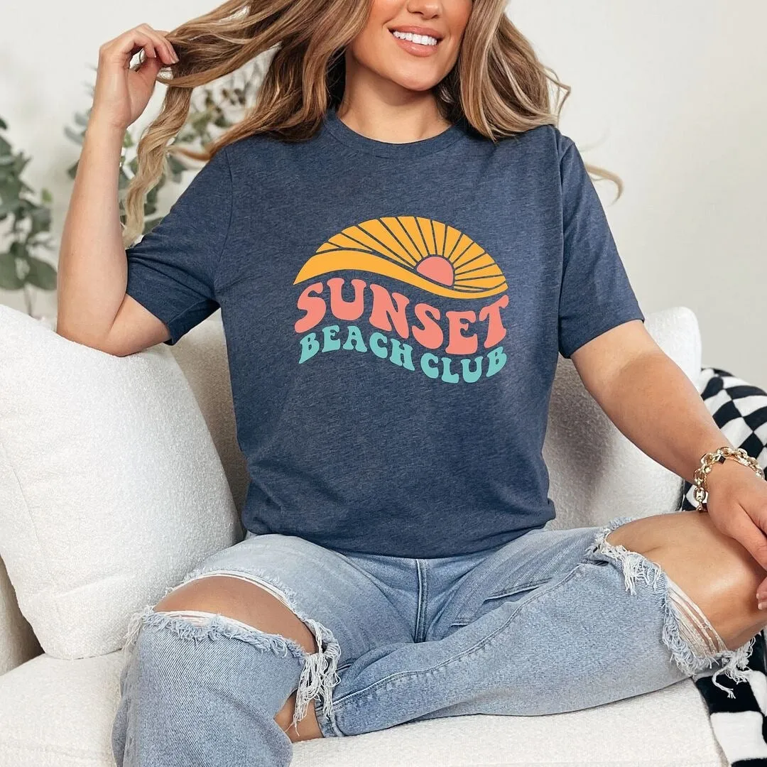 Sunset Beach Club Short Sleeve Crewnneck Tee sold by Zulily product image thumbnail 2