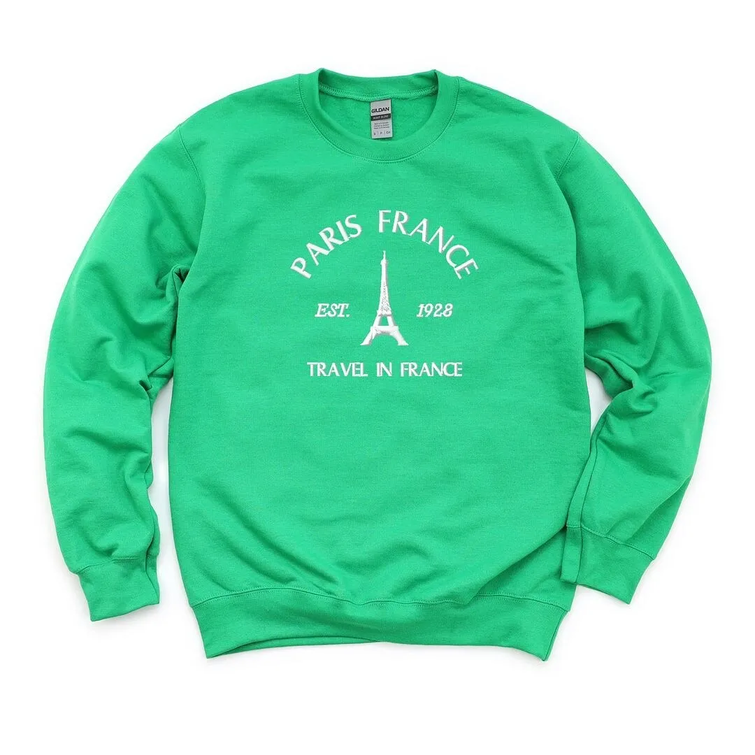 Embroidered Paris France Graphic Sweatshirt sold by Zulily