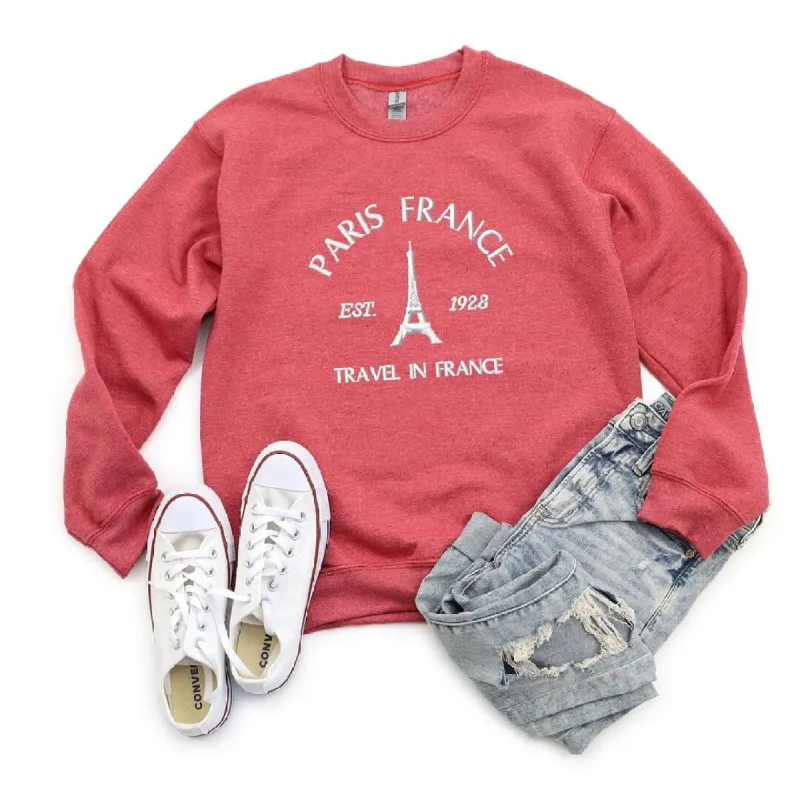 Embroidered Paris France Graphic Sweatshirt sold by Zulily