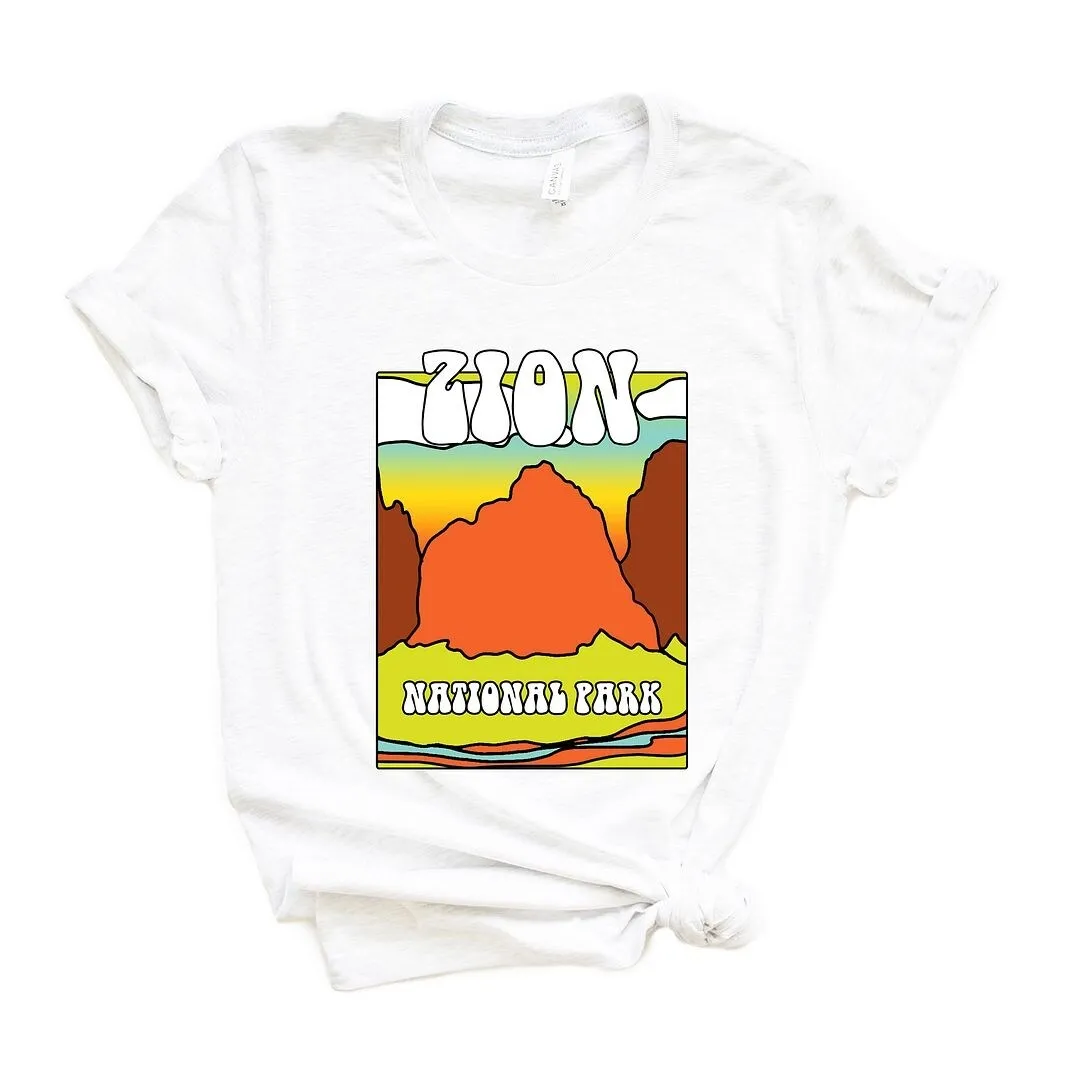 Vintage Zion Short Sleeve Crewnneck Tee sold by Zulily product image thumbnail 4