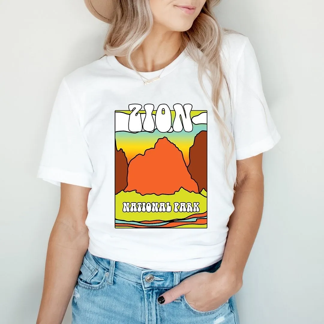 Vintage Zion Short Sleeve Crewnneck Tee sold by Zulily product image thumbnail 5