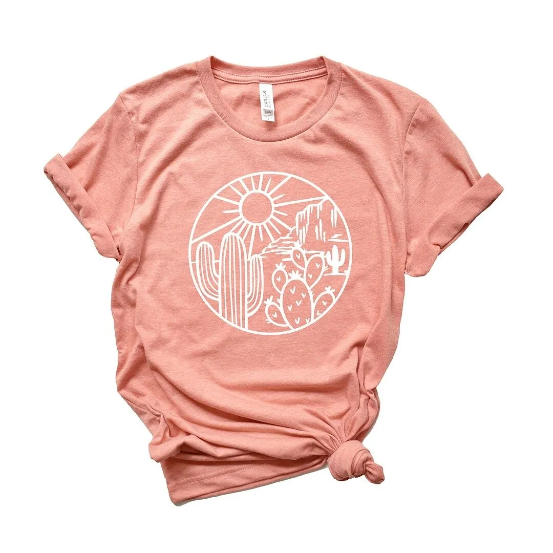 Desert Circle Short Sleeve Crewnneck Tee sold by Zulily product image thumbnail 2