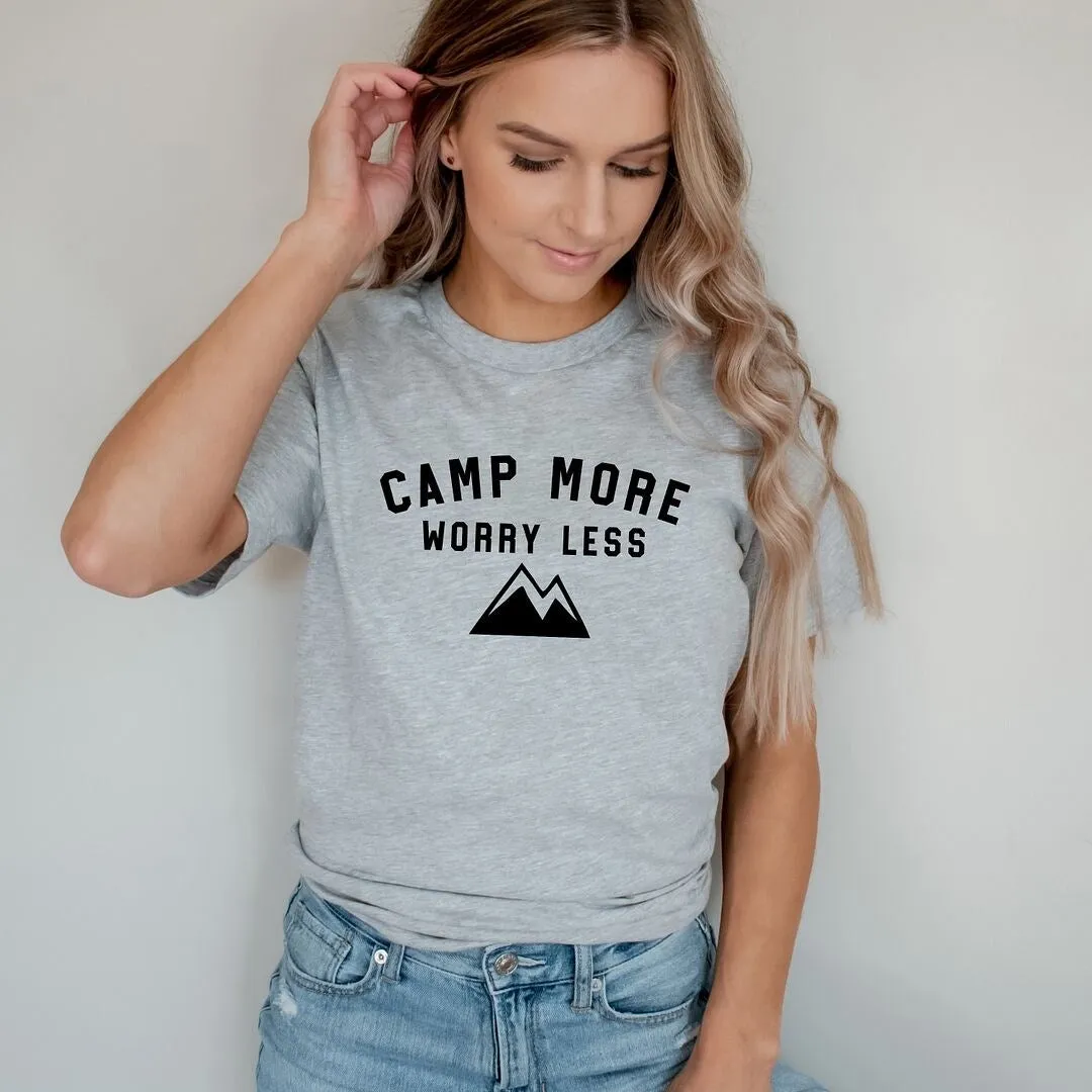 Camp More Mountain Short Sleeve Crewnneck Tee sold by Zulily product image thumbnail 4